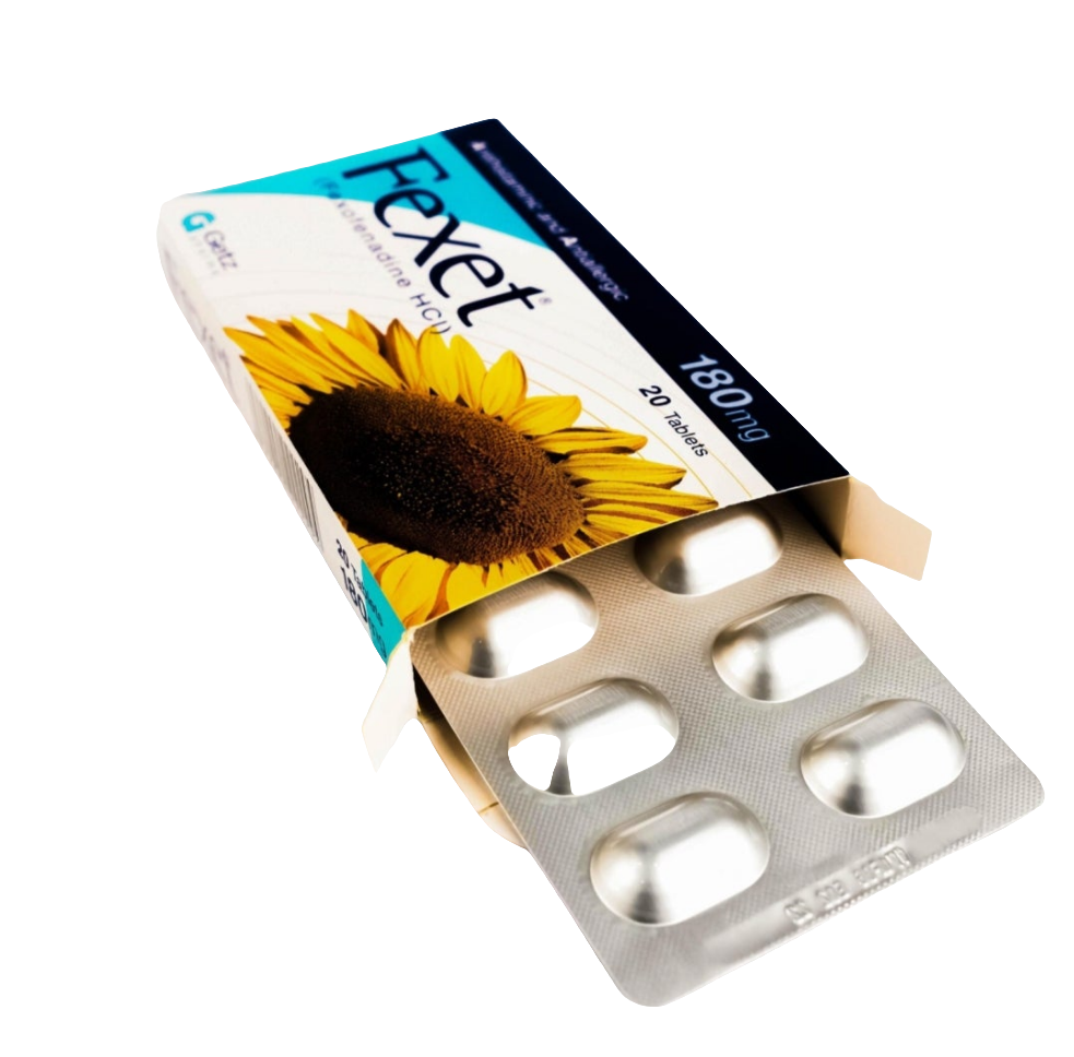FEXET 120MG TAB
(FEXOFENADINE)
