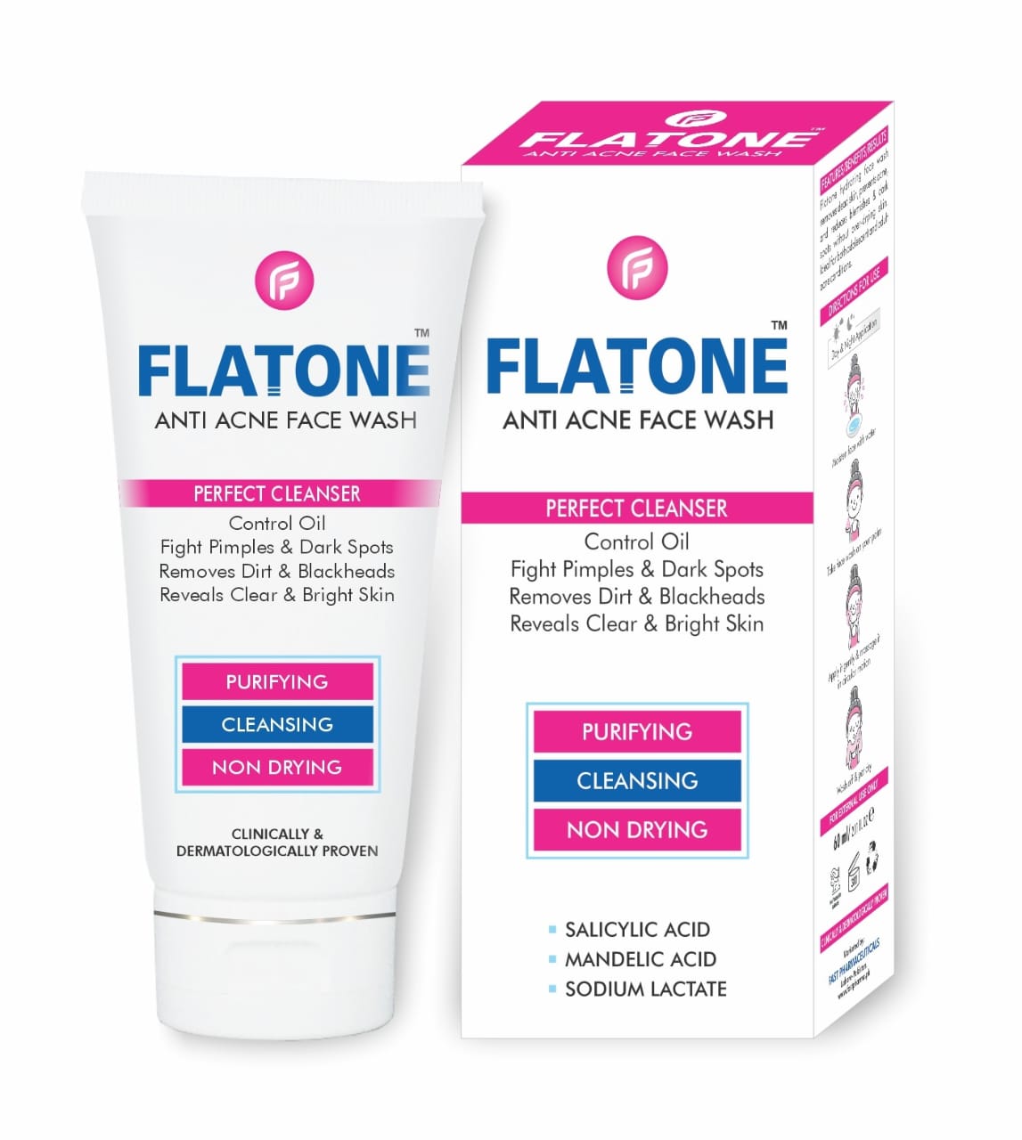 Flatone Anti-Acne Face Wash