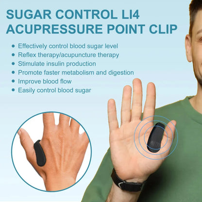 Sugar Control Acupressure Clip for Diabetics Sugar Control  Acupressure Point Clip