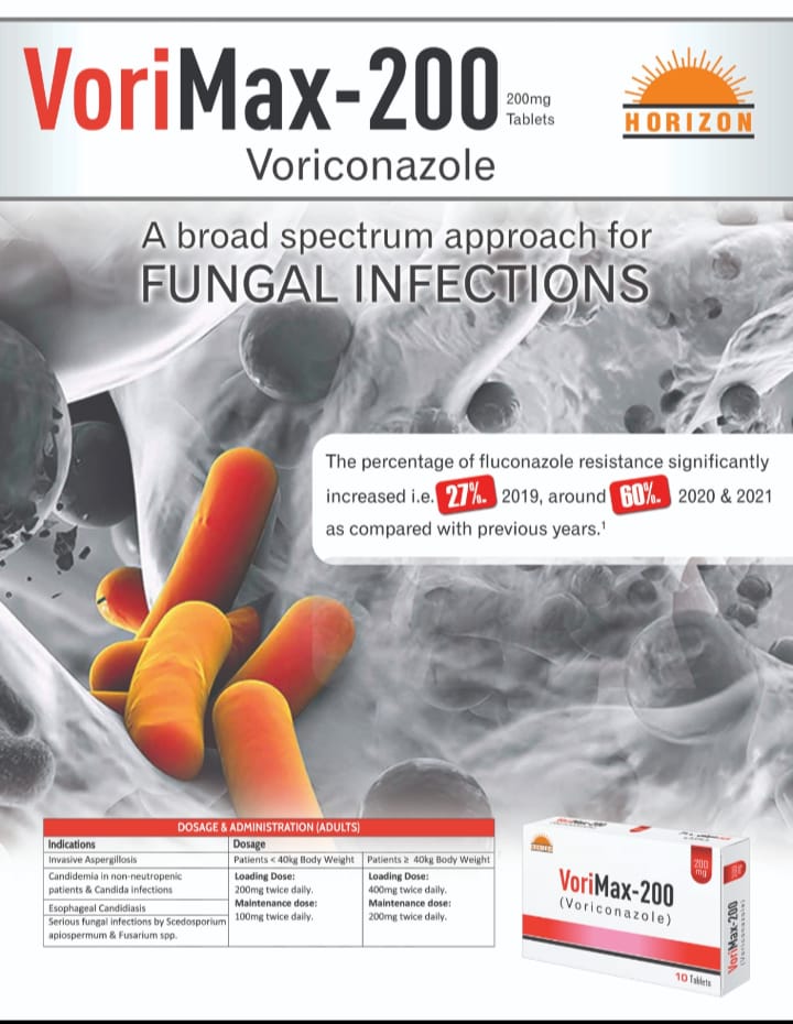 Vorimax-200MG 10 Tablets