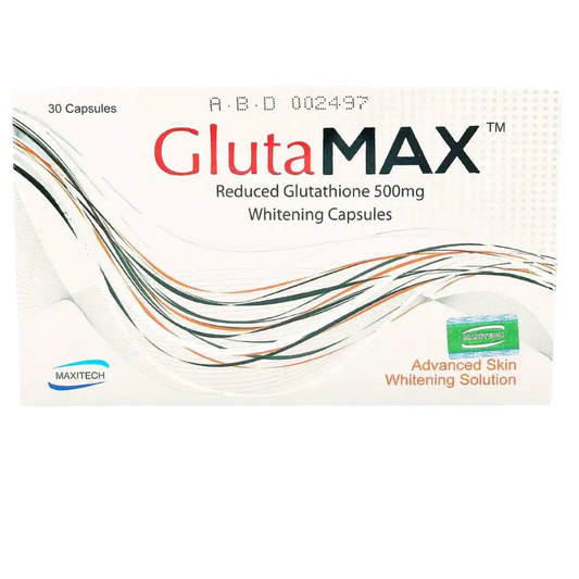 Glutamax Capsules 500Mg (1 Box = 3 Strips) (1 Strip = 10 Capsules)