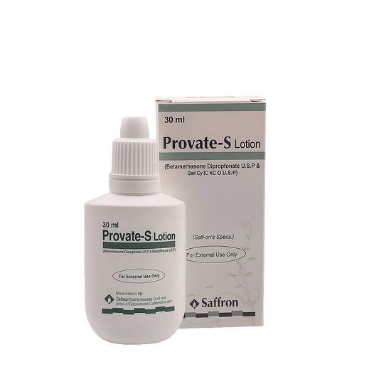 PROVATE-S LOTION (BETAMATHASONE DIPROPIONATE U.S.P AND SALICYLIC ACID U.S.P) 30ML