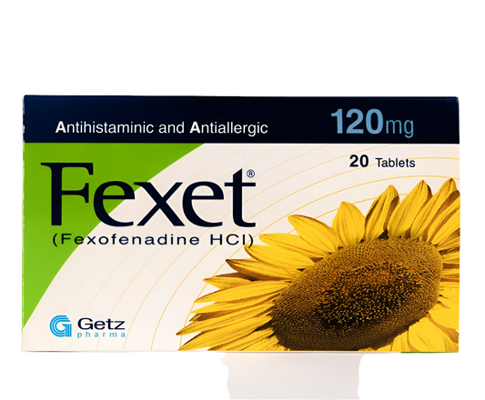 FEXET 120MG TAB
(FEXOFENADINE)