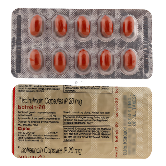 Isotroin 20 MG Capsule 30